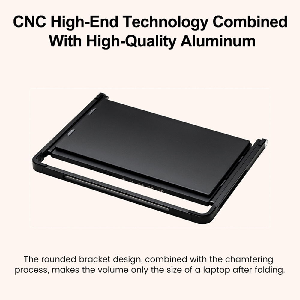 16.0" 2.5K 480cd/m² Backlit Triple Folding Monitor 5